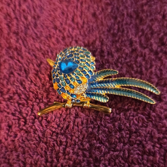 Piper K Jewelry - Pikper K Colorful Parrot Brooch